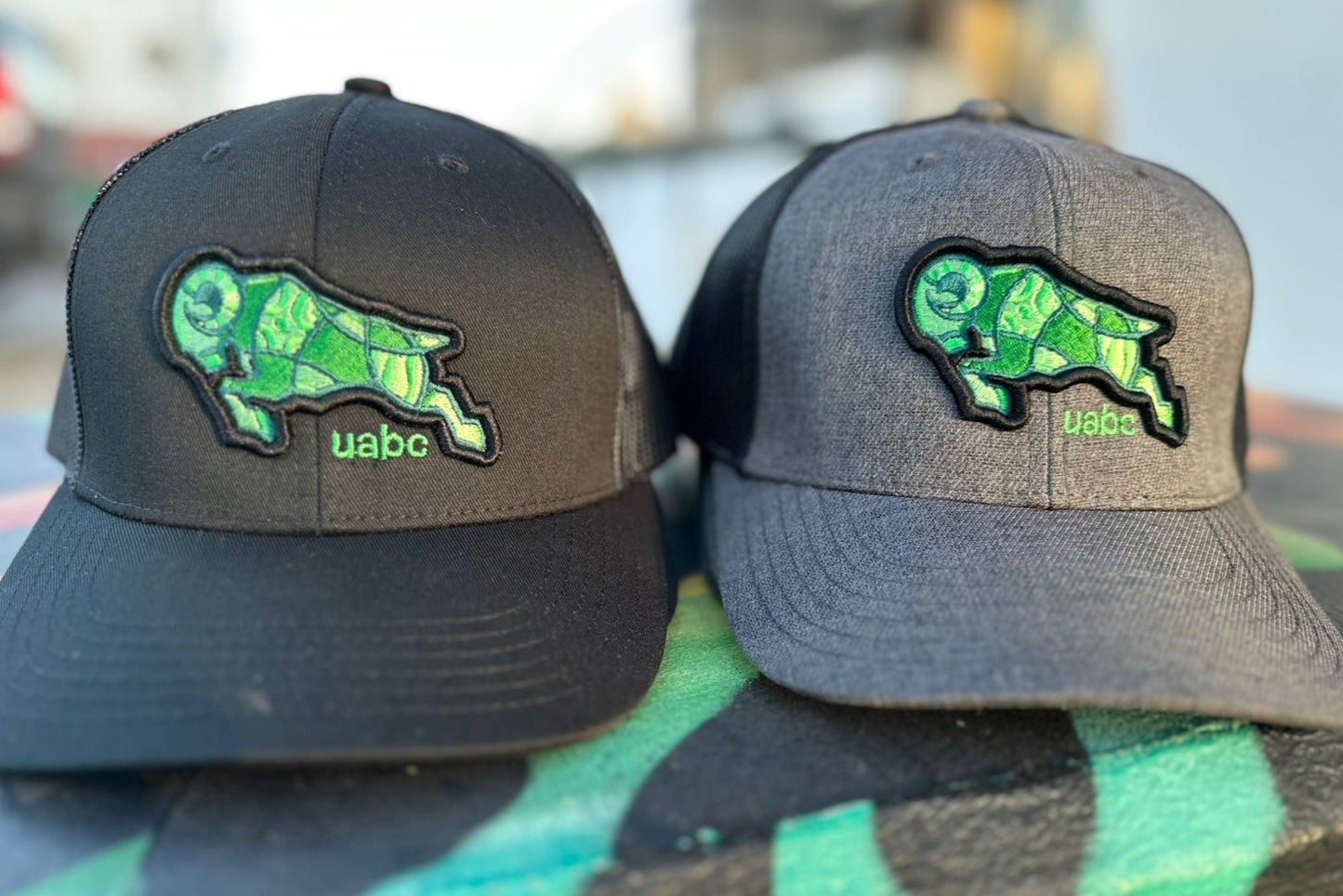 Gorra curveada de malla Cimarron 3D