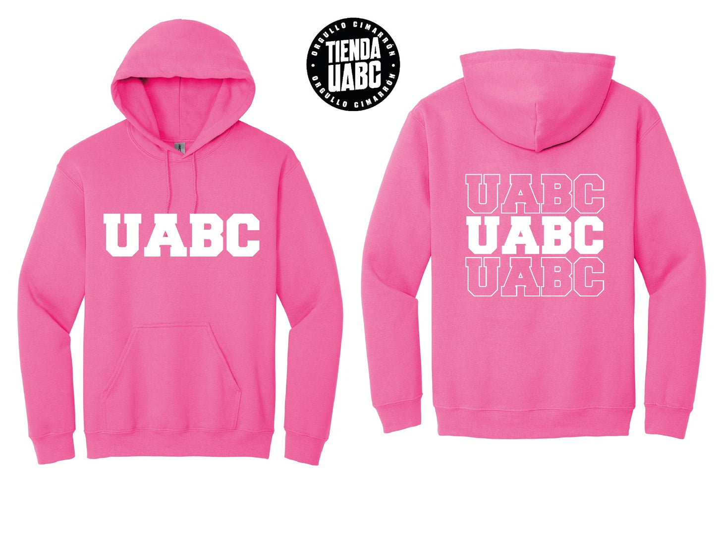 Hoodie UABC Rosa